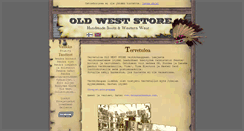 Desktop Screenshot of oldweststore.net